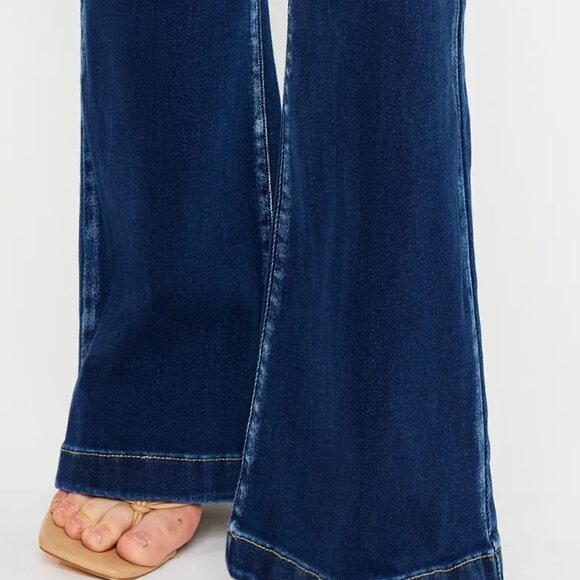 Kancan Button Fly High Rise Flare Jeans‎ - Picture 7 of 16